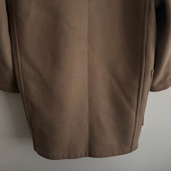 J. Press x Gloverall Duffle Coat Mi England Tan Beige Wool Overcoat - 38/ Medium - Picture 10 of 15